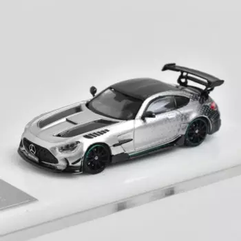 Модель статического автомобиля Mercedes-Benz AMG из сплава 1:64, детская коллекция декоративных игрушек, праздничные подарки для детей.