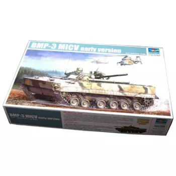 Модель Trumpeter 00364 1/35 в русском стиле, модель BMP3, модель боевого автомобиля для пехоты, подарок, военная игрушка, набор пластиковых моделей для сборки