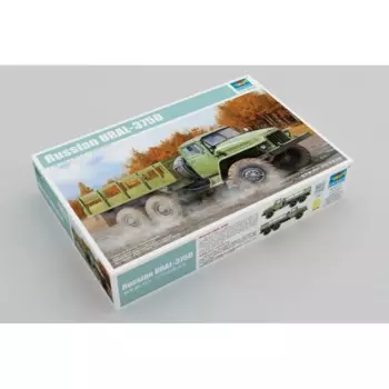 Модель Trumpeter 01027, модель в русском стиле, 1/35 тонна, 6x6, модель в масштабе грузовика