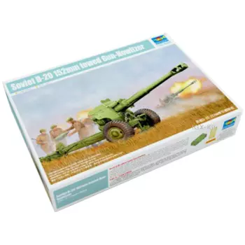 Модель Trumpeter 02333, модель советской искусственной артиллерии 1/35 мм, Модель 152 мм, военный подарок, пластиковая сборка, набор для сборки игрушек