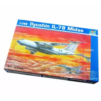 Модель Trumpeter 03902, модель советского ILyushin, модель 1/144, мердас, сборка воздуха, пластиковая игрушка, подарок, набор для моделирования