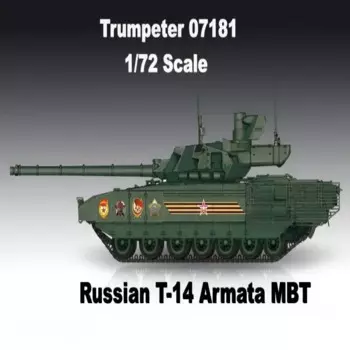 Модель Trumpeter 07181, пластиковая модель, масштаб 1/72, русская версия, модель основного боевого танка, модель для военных моделей, хобби, «сделай сам»