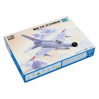 Модель Trumpeter 1/48, модель советского истребителя Mig21 Mig-21 F13, игрушечный самолет в сборе, пластиковая модель, набор для сборки, 02858