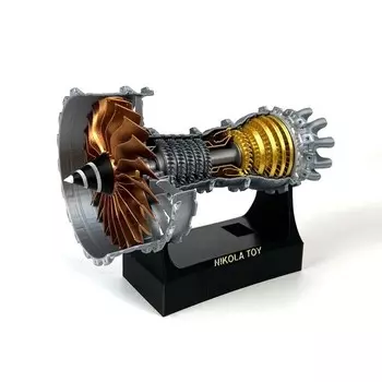 Модель турбовентилятора Nikolatoy Royce Trent 900