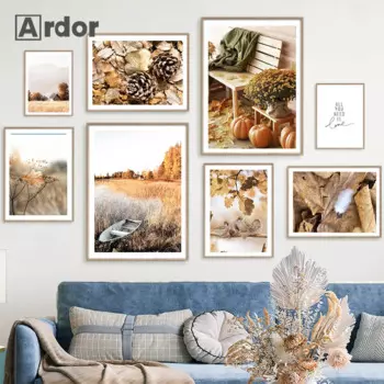 Постер "Современный осенний пейзаж" ARDOR