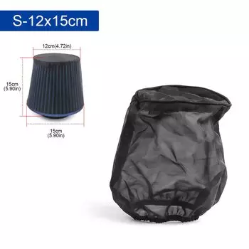 Модернизированная версия, защитный чехол воздушного фильтра, настоящий водонепроницаемый маслостойкий пылезащитный для фильтров с высоким расходом воздухозаборника