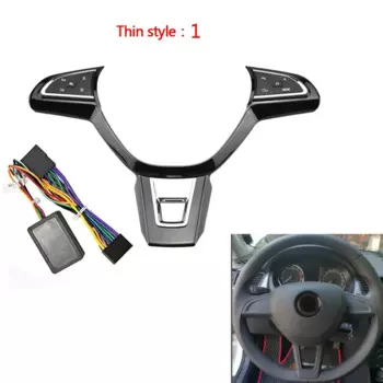 Модифицированная Многофункциональная кнопка управления рулевым колесом, кнопка регулировки громкости, звуковой переключатель, кнопка телефона для Skoda Superb, Yeti Октавия Рапид