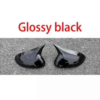 Модифицированные аксессуары для автомобиля Volkswagen Arteon VW CC 2018-2023 черное углеродное волокно ABS Ox Horn боковое зеркало заднего вида обшивка