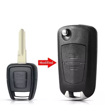 Модифицированный чехол для автомобильного ключа KEYYOU для OPEL VAUXHALL Vectra Zafira Omega Astra h j insignia g Mk4 B c mokka HU43 Blade
