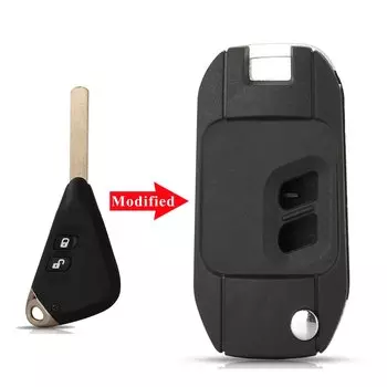 Модифицированный Чехол Для Дистанционного Ключа Jingyuqin С Откидной Крышкой Для Subaru Legacy Forester Outback Liberty Tribe...