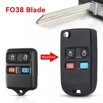 Модифицированный чехол для ключей KEYYOU для Ford Edge Flex Explprer Escape раздача фокус Линкольн Меркурий навигатор дистанционный брелок для автомобиля