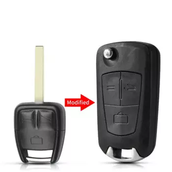 Модифицированный флип-чехол KEYYOU для Opel Vauxhall Vectra C Signum 2002, 2003, 2004, 2005, 2006, 2007, 2008, 2009, HU100