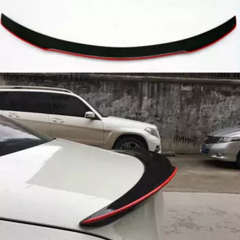 Модифицированный красный спойлер E92 M3 в стиле м из углеродного волокна для заднего багажника, багажного отделения, автомобильное крыло для BMW E92 M3 2006 ~ 2013