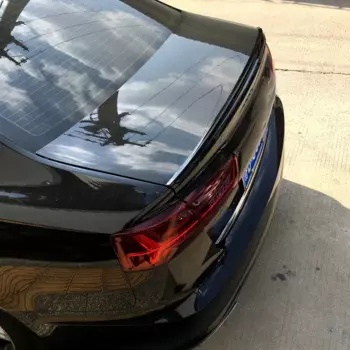 Модифицированный Неокрашенный спойлер для заднего багажника A6 C7 в стиле S6 из АБС-пластика для Audi A6 C7 2012 2013 2014 2015 2016 2017 2018