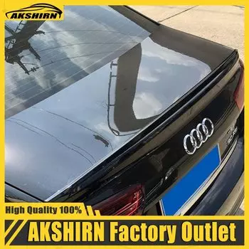 Модифицированный Неокрашенный спойлер для заднего багажника A6 C7 в стиле S6 из АБС-пластика для Audi A6 C7 2012 2013 2014 2015 2016 2017 2018