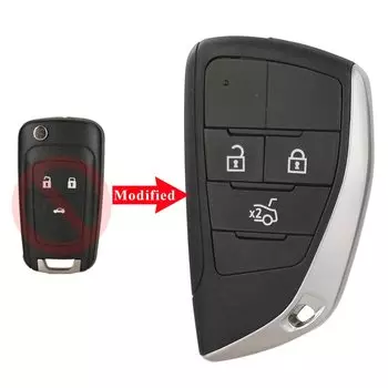 Модифицированный Откидной Чехол Jingyuqin Для Vauxhall Opel Astra J Zafira B Insignia Chevrolet Lova Aveo Cruze Buick Замена ...