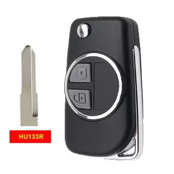 Модифицированный удаленный корпус ключа автомобиля для Suzuki Swift Grand SX4 Vitara Alto Ignis Liana Jimny Splash Agila Samurai Vauxhall Uncut Blade