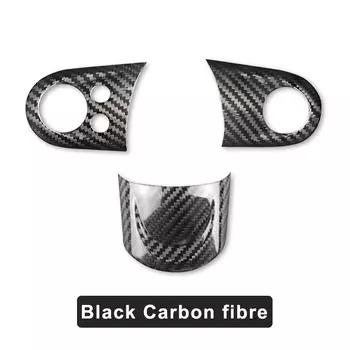 Модификация автомобильного интерьера, рулевое колесо, наклейка из углеродного волокна для MINI ONE Cooper S JCW R55 R56 R60 R61 R57 R58 R59, аксессуары