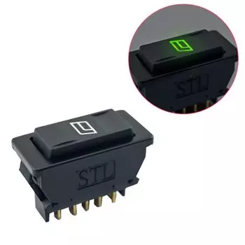 Модификация автомобиля, переключатель подъема оконного стекла ASW-02D, пятиконтактный универсальный кулисный переключатель сброса для лодки