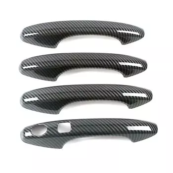 Модификация цвета углеродного волокна для Haval Jolion 2021 2024 крышка автомобильной дверной ручки декоративная наклейка для защиты от царапин