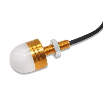 Модификация мотоцикла, 12 В, светодиодный стоп-сигнал, задний фонарь, декоративный фонарь для электромобиля, винсветильник M6, дневные ходовые огни