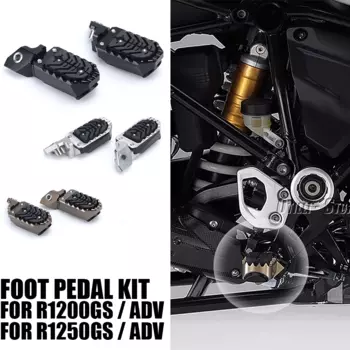 Модификация мотоцикла, подножки, алюминиевая подставка для ног, подножка для BMW R1250GS R 1250 GS ADV R1200GS R 1200 GS Adventure