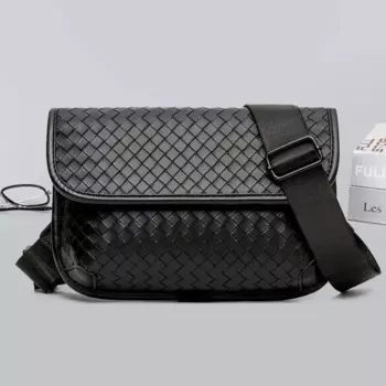 Модная Клетчатая Мужская сумка через плечо с откидной крышкой, простая сумка через плечо, Повседневная Уличная Мужская нагрудная сумка