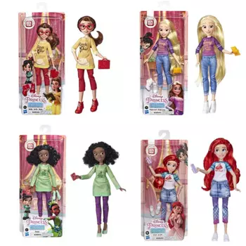 Модная кукла Disney Princess Comfy команда Ральф эвакуация интернет Рапунцель Белль Тиана коллекционные куклы ограниченный выпуск