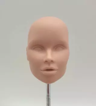 Модная Кукла Vanessa Perrin 3,0 FR с белой кожей и чистым лицом, в масштабе 1:6, голова для перекраски