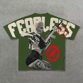 Модная мужская хлопковая футболка большого размера с буквенным принтом High Street