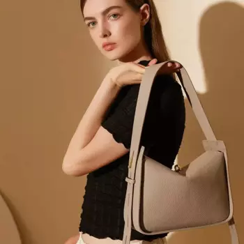 Модная сумка через плечо из искусственной кожи для подмышек, вместительная сумка, женская простая повседневная сумка