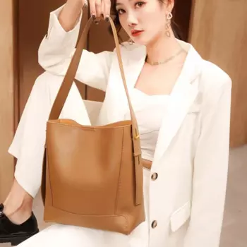 Модная сумка-мешок, новинка 2022, Высококачественная сумка через плечо из натуральной кожи, роскошный дизайн, женская сумка на плечо