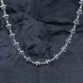 Модное Брендовое ожерелье в стиле ретро, рок, хип-хоп, ожерелье с якорем, модная мужская и женская цепочка для свитера в стиле панк