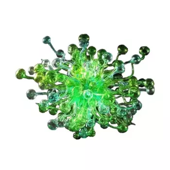 Модное художественное и практичное освещение интерьера отеля, светодиодная стеклянная люстра