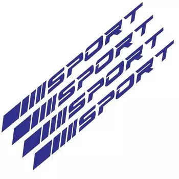 Модные 4 шт. наклейки на автомобиль, колеса, диски, спортивные гонки, сделай сам, полосы, декоративные наклейки, эмблема, Стайлинг автомобиля, автомобиль, внедорожник, грузовик, аксессуары