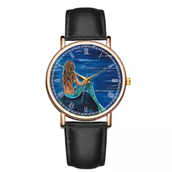 Модные кварцевые часы для девушек, простые темпераментные красивые наручные часы для девушек, водонепроницаемые фоточасы