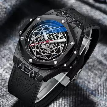 Модные мужские часы ведущей марки Chenxi, роскошные деловые кварцевые автоматические механические водонепроницаемые светящиеся наручные часы, мужские часы