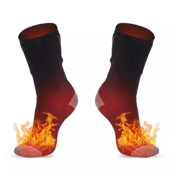 Модные мужские водонепроницаемые лыжные походные носки для мотокросса, бега, повседневные зимние спортивные мужские нескользящие хлопковые носки с подогревом