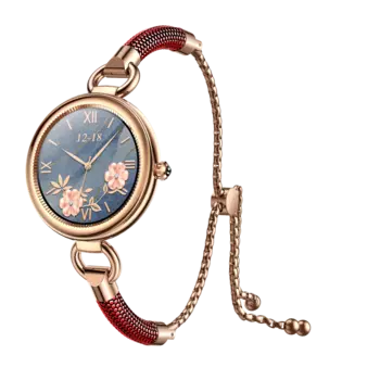 Модные роскошные женские Смарт-часы MISTEP, водонепроницаемые наручные часы со стразами, женские наручные часы с ремешком