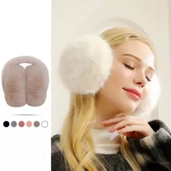 Модные шапочки для ушей, плюшевые наушники, складные утолщенные складные наушники, сохраняющие тепло, грелки для ушей, зимние наушники для девочек