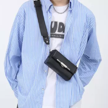 Модные сумки через плечо унисекс, новинка 2023, трендовая сумка для покупок через плечо для мужчин, Повседневная дорожная сумка для хранения телефона, мужские нагрудные сумки