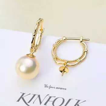 Модные жемчужные серьги-подвески «сделай сам», изготовление ювелирных изделий, женские жемчужные серьги ручной работы, компоненты для бисера 7-12 мм, аксессуары