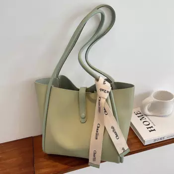 Модные женские сумки на плечо VeryMe из искусственной кожи 2022, роскошные женские сумки, новая однотонная сумка-мешок, женская сумка