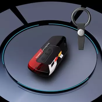 Модный чехол для автомобильного ключа с граффити чехол для VW Volkswagen Golf 8 Mk8 Koda Octavia 3 кнопки смарт-аксессуары для бесключевого управления