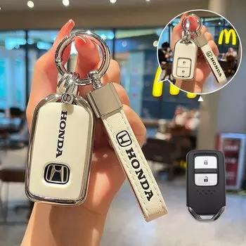 Модный чехол из ТПУ для дистанционного ключа автомобиля, держатель, брелок для Honda Civic CR-V HR-V VEZEL JAZZ Accord Jade Crider Odyssey 2015-2018