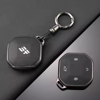 Модный чехол из ТПУ для дистанционного ключа автомобиля, защитный держатель для Chery Jetour Traveller 2023 2024, аксессуары для ключей Jetour T2