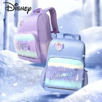 Модный рюкзак для девочек Disney, вместительный школьный ранец для девочек, маленький свежий легкий детский школьный рюкзак