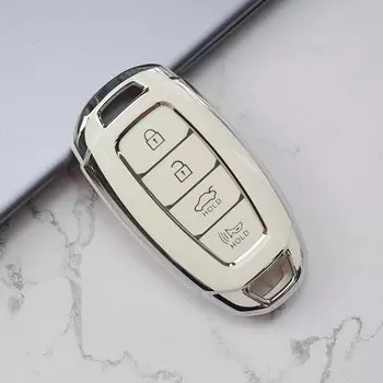 Модный ТПУ автомобильный брелок для Hyundai Palisade greatazera Elantra GT Kona смарт-пульт дистанционного управления защитный чехол Аксессуары