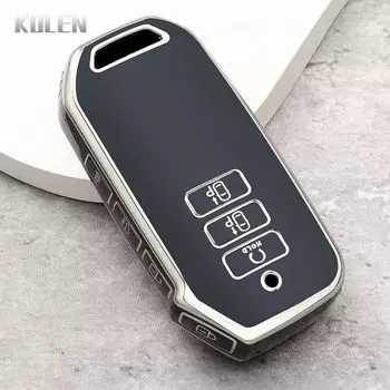 Модный ТПУ чехол для автомобильного ключа для KIA Sportage Niro Sorento MQ4 EV6 Seltos K5 K8 V6 GTLine 2021 2022 7 кнопочный защищенный брелок