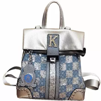 Модный женский рюкзак из денима, винтажные рюкзаки, дорожная сумка с защитой от кражи, Повседневная многофункциональная женская сумка на плечо, Mochila